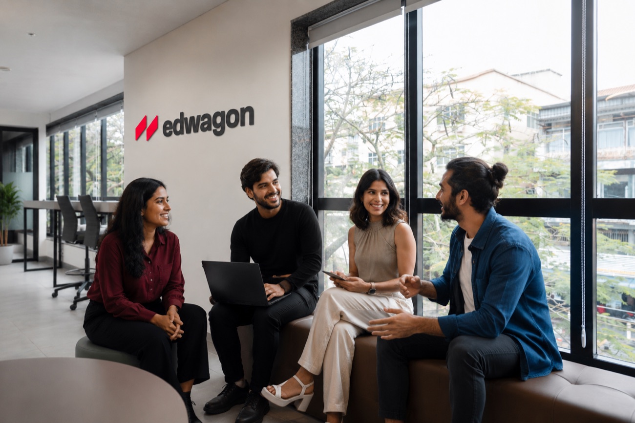 EdWagon cohort meetup at the Bengaluru office