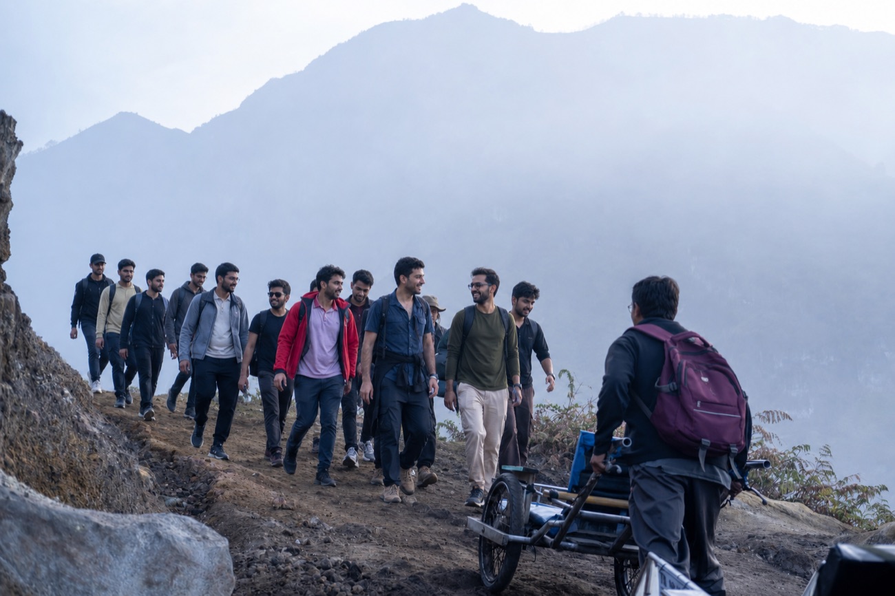 EdWagon cohort trek in the Coorg hills